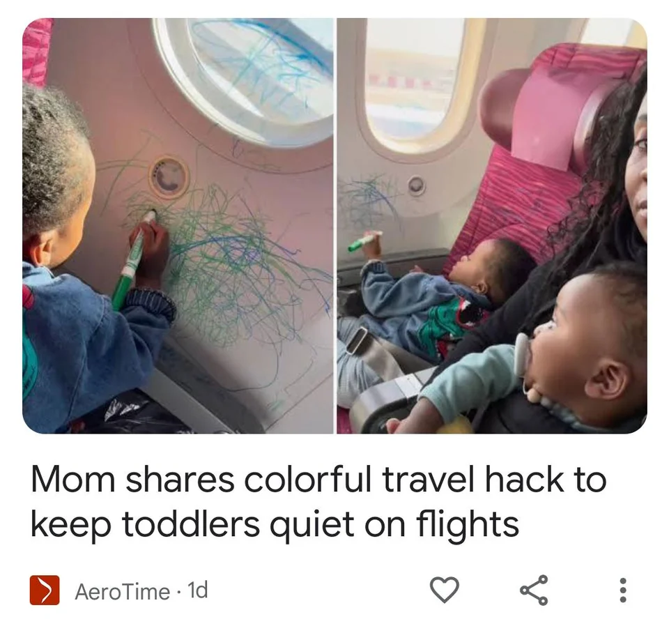 Airplanes, Markers, and Toddlers: Confronting Parental Choices on Public Decorum